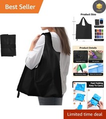 Versatile Machine Washable Reusable Tote Bag – Perfect for Daily Errands