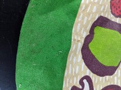 Trader Joe’s Fruit & Veggies Reusable Cotton Shopping Bag Grocery Tote