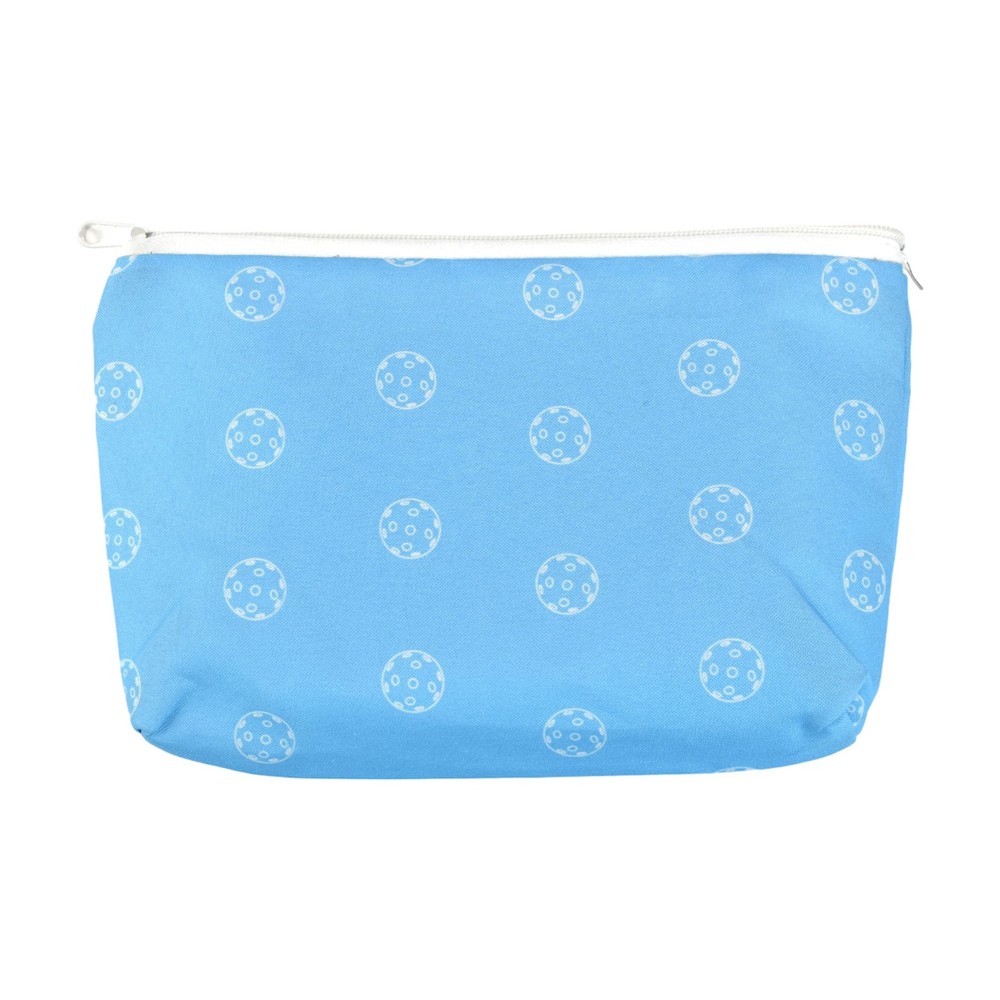 Racquet Inc Tennis Gifts Cosmetic Bag, Multi-Function Small Pickleball Blue