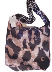 Diane Von Furstenberg TARGET Reusable Market Bag Eco Tote White Black Brown Pink
