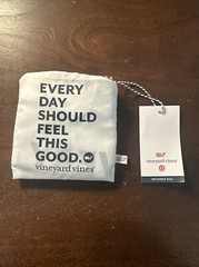 Vineyard Vines For Target Everyday Should Feel Good Reusable Bag White Tote