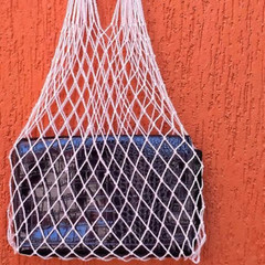 Handmade tote bag holder macrame bag mesh crochet bag market bag Eco friendly