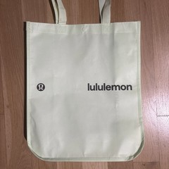Lululemon Large Reusable Shopping Tote Lunch Bag 💛 Neon Lime Green Yellow 💛NEW