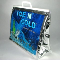 Insulated Picnic/Shopping Cooler Bags, Pack of 5, Lightweight Soft Collapsibl…