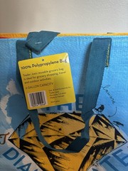 Trader Joe’s Reusable State Shopping Bag Lot Of 4 South Carolina Delaware 2 Ohio