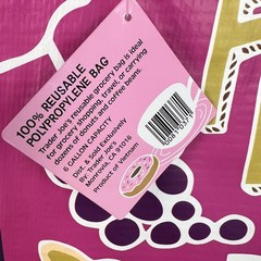 Trader Joe’s Reusable Bags – Mac & Cheese & PB & Jam – Set of 2 New