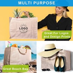 Canvas Grocery Bag Canvas Shopping Bags For Groceries Market Bag Canvas Reusable