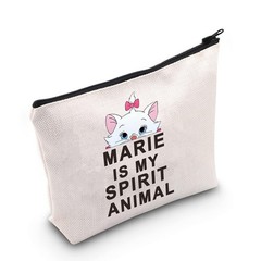 LEVLO Marie Cosmetic Bag 12.99 x 14.56 x 0.3 inches, Spirit Animal