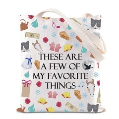 Sound Music Inspired Gifts My Favorite Things Song 23.5 Cm * 17 Cm, white
