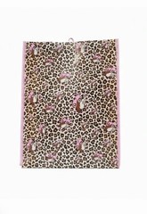 Set Buc-ees Leopard Print Reusable Tote Bag With Pink and red 24 cooler