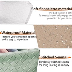 MXXUUOOM 4PCS Small Makeup Bag Mini Cosmetic Organizer Coin Travel Style-03
