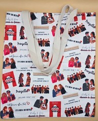 HIGH SCHOOL MUSICAL 3 – Soft Canvas Flat Tote Bag 15.25″x13.5″ BRAND NEW