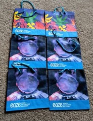 Lot of 6 Eaze Highly Calculated Delivery Shopping Paper Bag Reusable Recycle