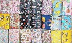 Japan Anime/ Food /Animal ECO Reusable Grocery Bags Randomly Pick 5 bags