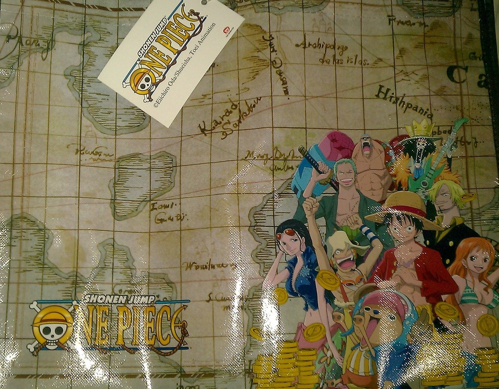 ONE PIECE PROMOTIONAL REUSABLE ECO SHOPPING BAG BY MARUKAI & TOEI ANIMATION