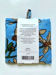 NEW! Baggu STANDARD BAG in “Orchid” Floral — Recycled Nylon SOLD OUT + RARE!
