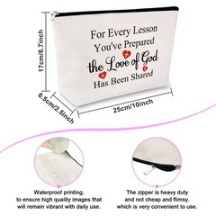 Sunday School Church Teacher Gifts Makeup sunday school (1) gift Bag 2