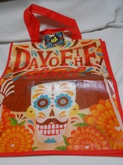 NEW Day of the Dead reusable tote Shopping Bag Great trick or treat bag 🎃