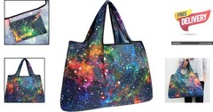 Fashionable Lightweight Large Foldable Tote Bag – Perfect for Groceries & More