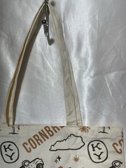 Cornbread The Good Life KY Reusable Canvas Tote Bag Beige Brown Black All-Over
