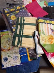 Lot Of 39 Reusable Jewelry Grocery Shopping Bags Various Sizes & Brands Used