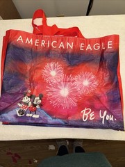 American Eagle AE Disney “Be You” Reusable Shopping Tote Bag – Mickey & Minnie