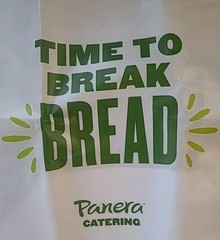 Panera Bread Catering Tote Bag XLarge Reusable 21x12x18 1 Bag