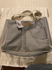 KeepCool Large Gray Reusable Insulated Cooler Bag Keeps Food Drinks Hot/Cold