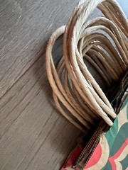 10 Starbucks Recycled Brown Paper Shopping Lunch Gift Bags Handles 2023 Holiday
