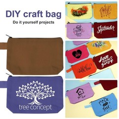 Saintrygo 30 Pcs Makeup Bag Travel Canvas 7.5 x 5 x 1.8 Inch, Classic
