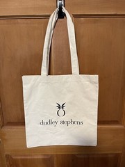 Dudley Stephens Reusable Canvas Tote Bag 15.5” X 15.5”