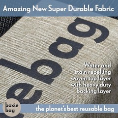 Reusable Grocery Bag (Single) – Durable Reusable Shopping Bag Box. Insulate, S