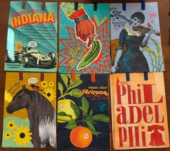 Trader Joe’s Mystery Bags Lot of 6 IN, NM, KY, MD, AZ & PHILADELPHIA New!