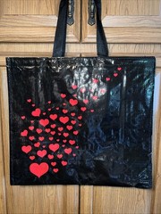I Love Goodwill Large Recycled Reusable Shopping Tote Grocery Bag 18x20x8″ NEW