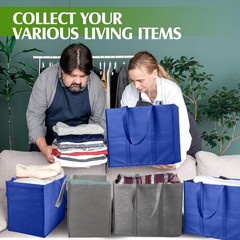Hillban 30 Pack Reusable Grocery Bags Bulk Heavy Duty Large Shopping Bags Was…
