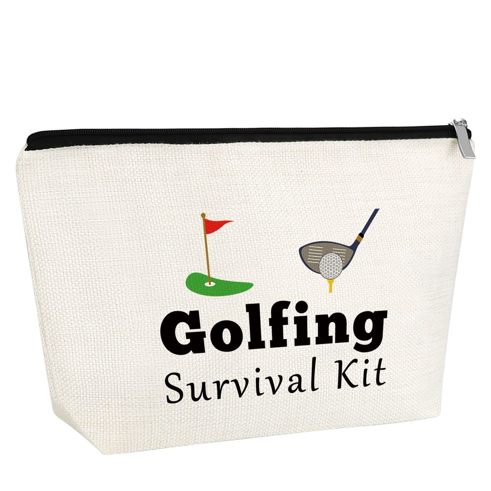 Golf Gifts for Women Makeup Bag Lover Golfer Golfing Gift