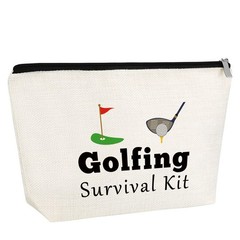 Golf Gifts for Women Makeup Bag Lover Golfer Golfing Gift