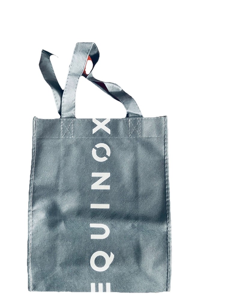 Equinox Small Tote Bag Black Gym Reusable Compact 11×9 Travel Bag FREE SHIPPING