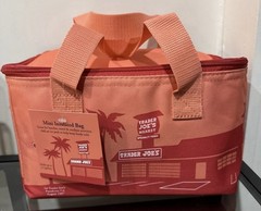 Trader Joes Mini Insulated Bag PEACH Limited Edition!