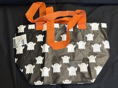 IKEA Kustfyr Halloween Bag Reusable Ghosts 505.996.33 Trick or Treat NEW 2025