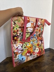 Pokemon Center Osaka Medium Reusable Zipper Bag Plastic Multicolor NEW
