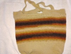 Handmade Multicolored Reusable Tote Bag Grocery/Shopping/Purse