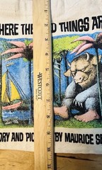Where Wild Things Are Tote Bag Out of Print Book Bag Canvas USA Maurice Sendak