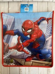 Spider-Man Reusable Tote Bag With Birthday Card + 6 Sheets Of 18” x 18” Tissue
