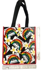 Hawaiian Eco Tote Shopping Bags Hawaii License Plate Farms Market Reusable New