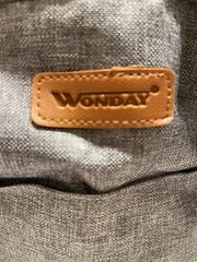 Wonday Extra Large Stand Up Utility Tote Bag Reusable Grocery Bags Foldable, New