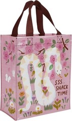 Handy Tote Bag You Gonna Eat That Recycled & Reusable Sturdy Canvas Shopping Bag