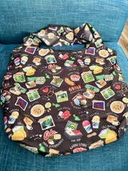 Maui Print Grocery Bag Reusable Foldable Recycle For Shopping Fits In Pocket