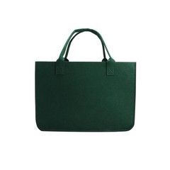 MEIANJU Felt Tote Bag, 16″x 12″x 10″ Large Reusable Bags Heavy Duty Grocery T…