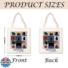In My Hamilton Era Tote Bag, Canvas Bag for Women, Women Cotton Canvas Bags,